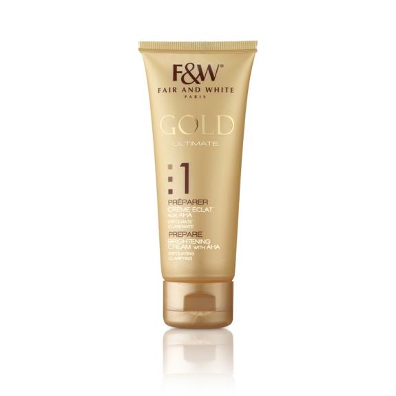 Crme clat aux AHA Gold F&W